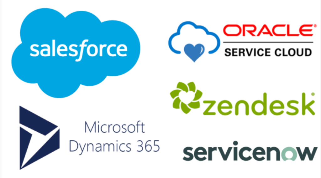 Salesforce、MicrosoftDynamics365、ServiceNow、zendesk、oracle、kintoneと連携できるコンタクトセンターシステム