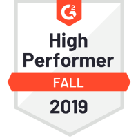 G2 High Performer fall 2019